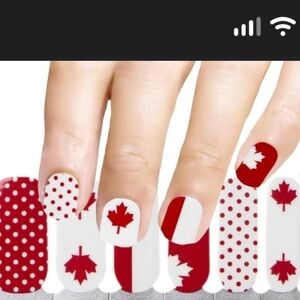 😍2 For $6!!🤩Lily And Fox Nail Wraps 🇨🇦Oh Canada!